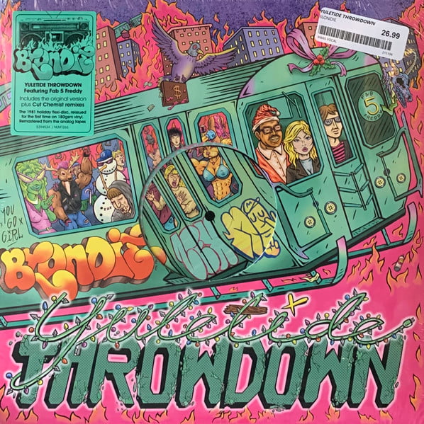 BLONDİE - FAB 5 FREDDY - Yuletide Throwdown , EP