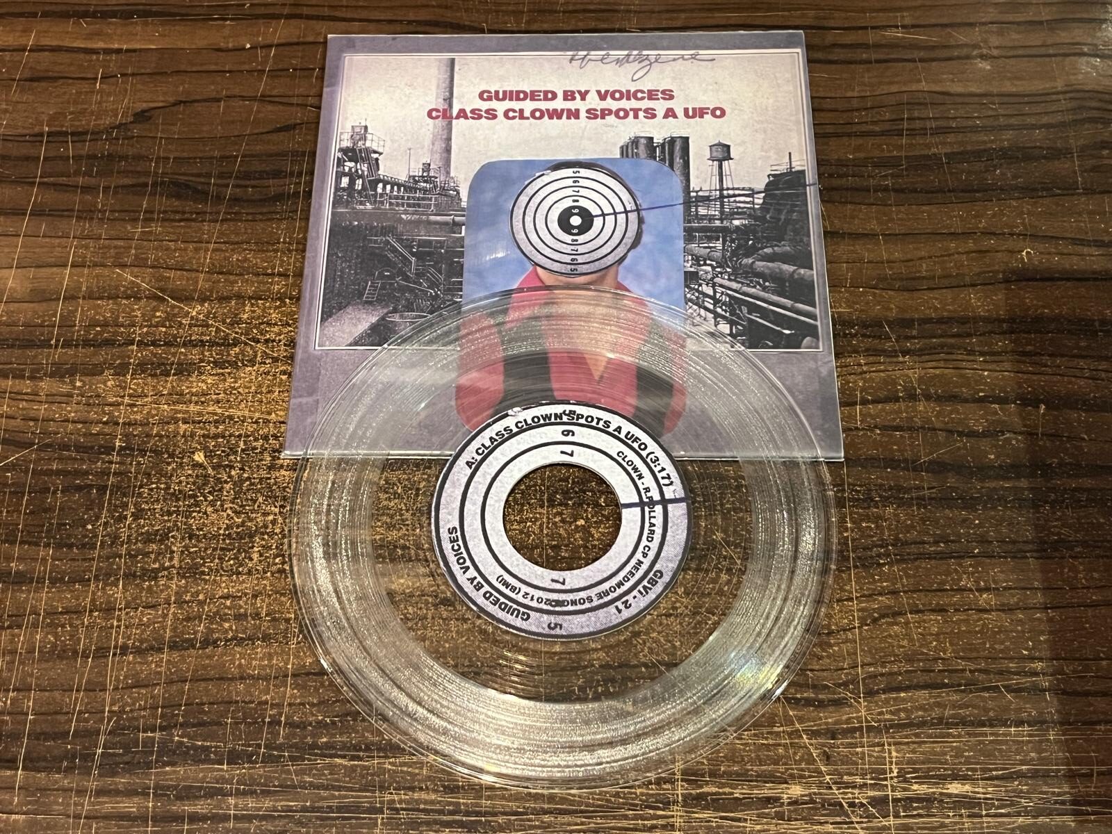 GUİDED BY VOİCES - Class Clown Spots A UFO / Message From The Moon - Worm W7
