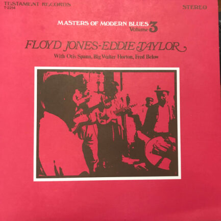 FLOYD JONES / ADDİE TAYLOR - Masters Of Modern Blues Volume 3