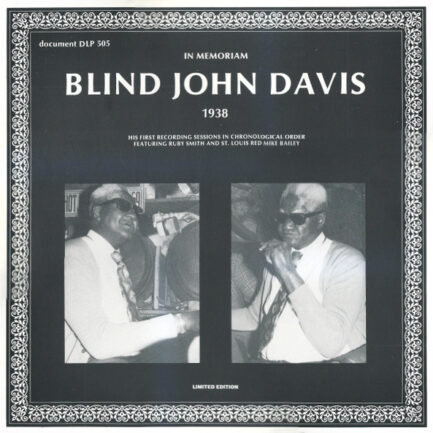 BLİND JOHN DAVİS - In Memoriam (1938)